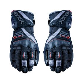 Motorcycle Gloves FIVE TFX1 GTX Summer Waterproof Black Grey