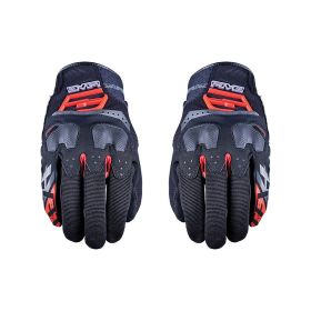 Guanti Moto FIVE TFX4 Estivi Nero Rosso