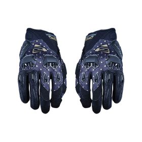 Guanti Moto Donna FIVE STUNT EVO Estivi Replica Black Diamond