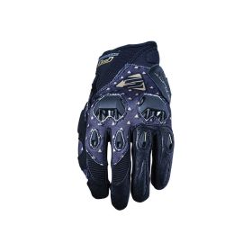 Guanti Moto Donna FIVE STUNT EVO Estivi Replica Black Diamond