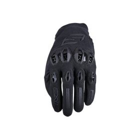 Motorcycle Gloves FIVE STUNT EVO2 Summer Black
