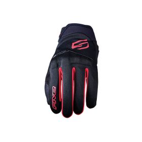 Guanti Moto FIVE GLOBE EVO Estivi Nero Rosso