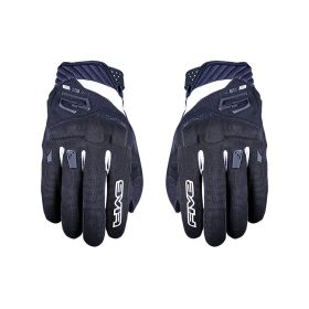 Guanti Moto Bambino FIVE RS3 EVO Estivi Nero Bianco