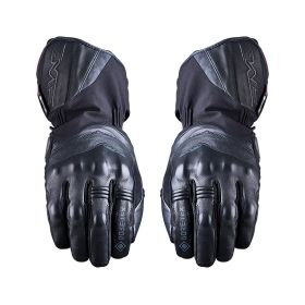 Guanti Moto FIVE WFX SKIN EVO GTX Invernali Impermeabili in Pelle Nero