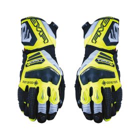Guanti Moto FIVE TFX1 GTX Estivi Impermeabili Nero Grigio Giallo Fluo