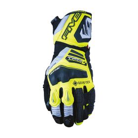 Guanti Moto FIVE TFX1 GTX Estivi Impermeabili Nero Grigio Giallo Fluo