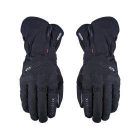 Guanti Moto FIVE WFX CITY EVO GTX LONG Invernali Impermeabili Nero