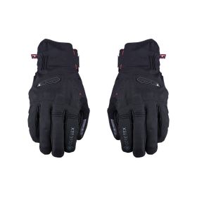 Guanti Moto FIVE WFX CITY EVO GTX SHORT Invernali Impermeabili Nero
