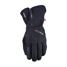 Guanti Moto Donna FIVE WFX CITY GTX LONG Invernali Impermeabili in Pelle Nero