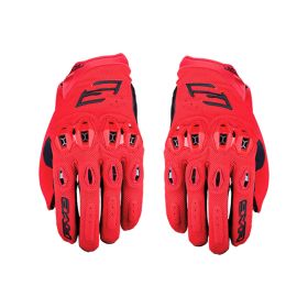Guanti Moto FIVE STUNT EVO 2 Estivi Rosso