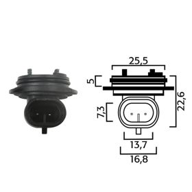 FLOSSER 246472060 BULB SOCKET