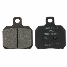 GALFER Halbmetallische Bremsbeläge S61 50,8x53,9x8 mm CE-zertifiziert