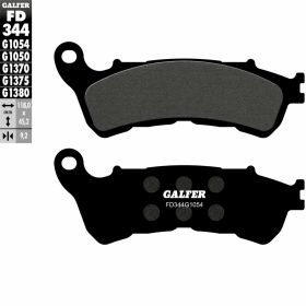 GALFER Sportbremsbeläge S71 118x45,2x9,2 mm genehmigt