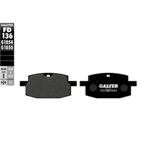 PLAQUETTES FREIN MOTO GALFER GLS1751
