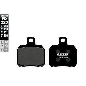 MOTORRAD BREMSBELäGE GALFER GLS3654