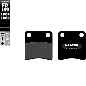 MOTORRAD BREMSBELäGE GALFER S2054