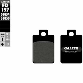 GALFER SPORT S29 Bremsbeläge 49x31,5x7 mm genehmigt