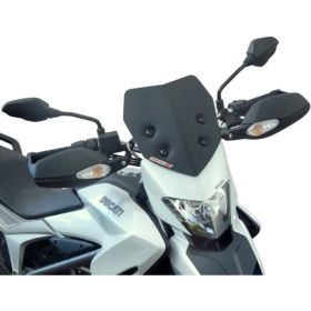 FABBRI motorcycle windscreen black gen-x sport 275x325mm for Ducati