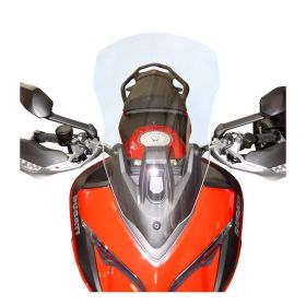 FABBRI Motorcycle Windscreen Transparent Gen-X Touring 380x585mm