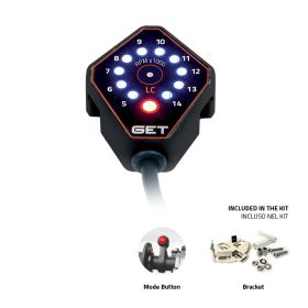 GET RPM Dash-Tachometer mit Launch-Control für Kawasaki/Yamaha