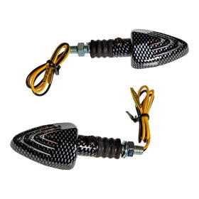 T4TUNE genehmigte 'Peak' Carbon-Blinker-Paar