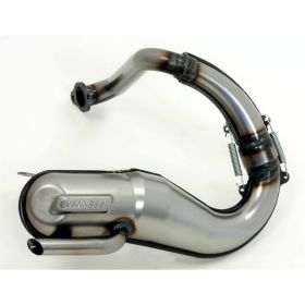 Marmitta GIANNELLI Racing acciaio argento perno sfogo 52mm fino a 102cc