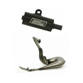 Complete GIANNELLI exhaust for scooter for Piaggio VESPA PK 50