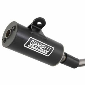 GIANNELLI Racing Black Silencer for Wide Right Tire