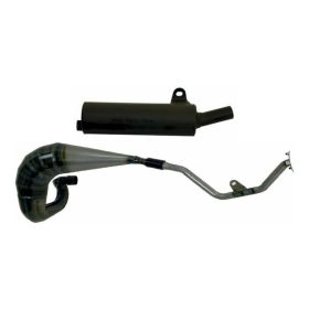 Silencieux complet cross/enduro GIANNELLI 2T pour Suzuki TS 50 X