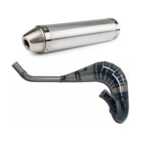 Échappement complet GIANNELLI enduro/cross 2T pour Derbi SENDA 50 SM Xrace/Xtreme