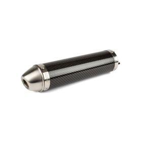 Marmitta completa GIANNELLI enduro 2T silenziatore in carbonio per KSR MOTO TR 50 SM