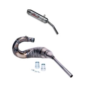 Échappement complet GIANNELLI enduro/cross 2T pour Fantic Motor Enduro 50 Casa 2T
