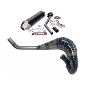 GIANNELLI silencieux complet d'échappement enduro 2T en carbone haut pour Rieju MRX 50