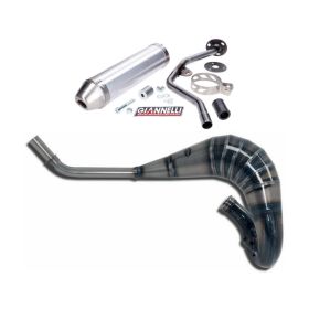 Complete GIANNELLI exhaust enduro/cross 2T for Malaguti XSM 50