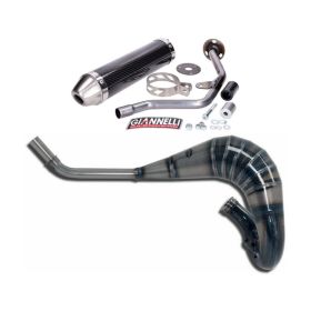 Complete GIANNELLI exhaust enduro/cross 2T for Malaguti XTM 50