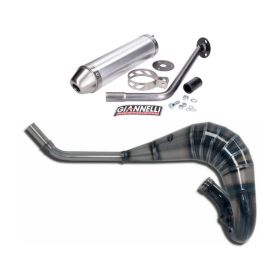 Échappement complet GIANNELLI enduro/cross 2T pour Peugeot XP6 SM 50