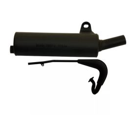 Complete GIANNELLI 2T cross/enduro exhaust for Yamaha DT MX 50