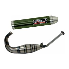 Échappement GIANNELLI en Kevlar complet 2T pour Aprilia RS 125