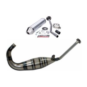 GIANNELLI complete exhaust road 2T carbon silencer for Cagiva MITO 125