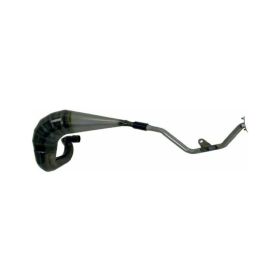 Échappement complet GIANNELLI noir 2T pour Kawasaki KMX 125 cross/enduro