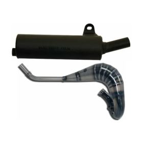 Complete exhaust cross/enduro GIANNELLI 2T for Suzuki TS 80 XE