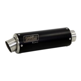 Marmitta completa GIANNELLI nichrom nera X-PRO con collettore per Yamaha T-MAX 530