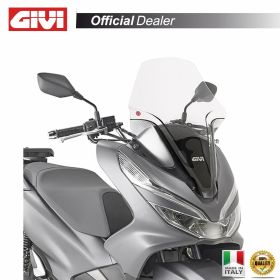Parabrezza GIVI trasparente intercambiabile 60,5x43,5cm per HONDA PCX 125