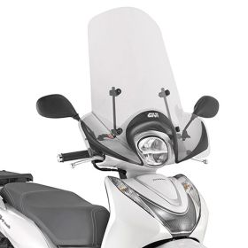 Parabrezza GIVI trasparente 51x66cm per HONDA SH Mode 125
