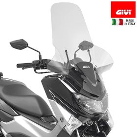 GIVI transparent interchangeable windshield 81.5x64.5cm for YAMAHA N-Max 125-155