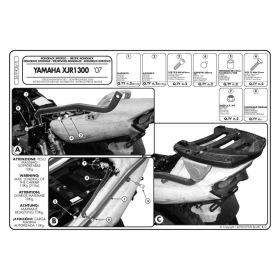 Portapacchi Monokey/Monolock GIVI 361F senza piastra