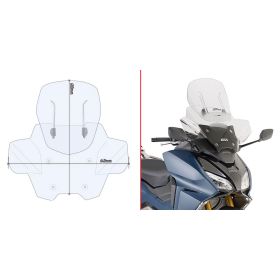 GIVI PARABREZZA SCORREVOLE AIRFLOW
