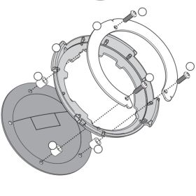GIVI BF05 Tanklock/TanklockED ring