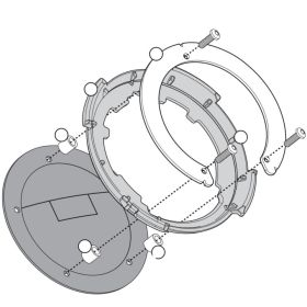 Flangia serbatoio Tanklock/TanklockED GIVI BF20