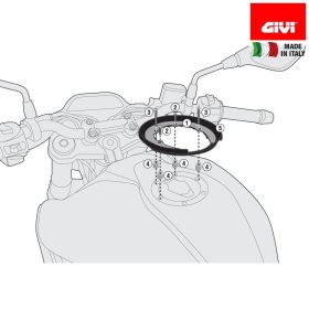 Flangia serbatoio Tanklock/TanklockED GIVI BF31